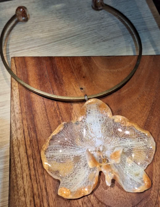 Pingente de Orquídea